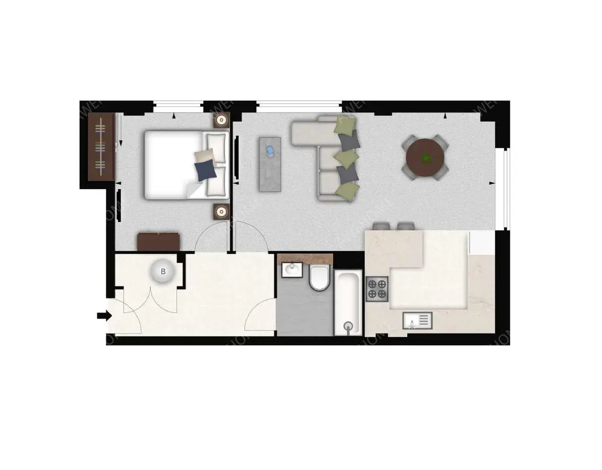 LondonService Apartment Rentals[Service Apartment]Rainville Road