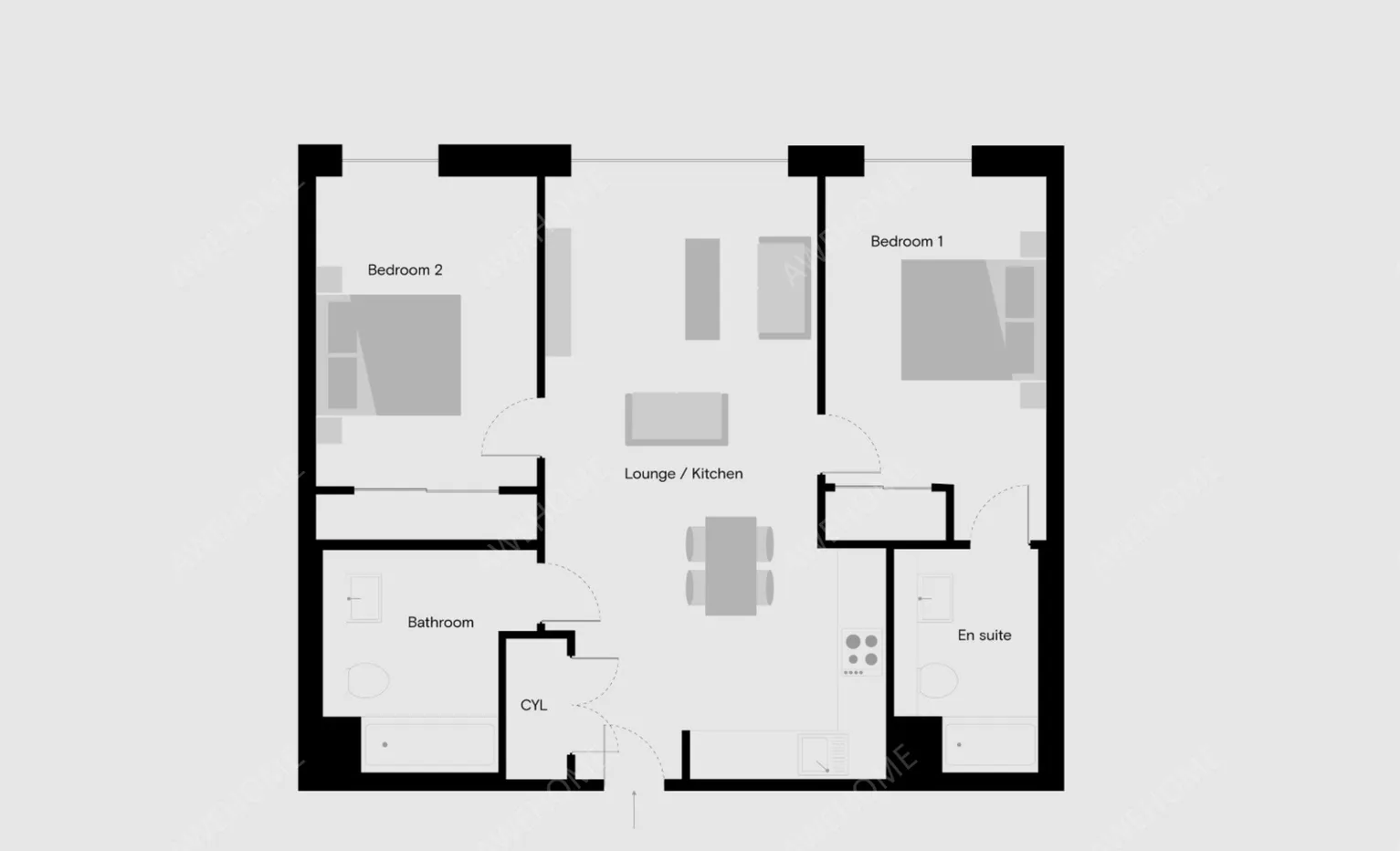 倫敦租房Gillingham Gate Road