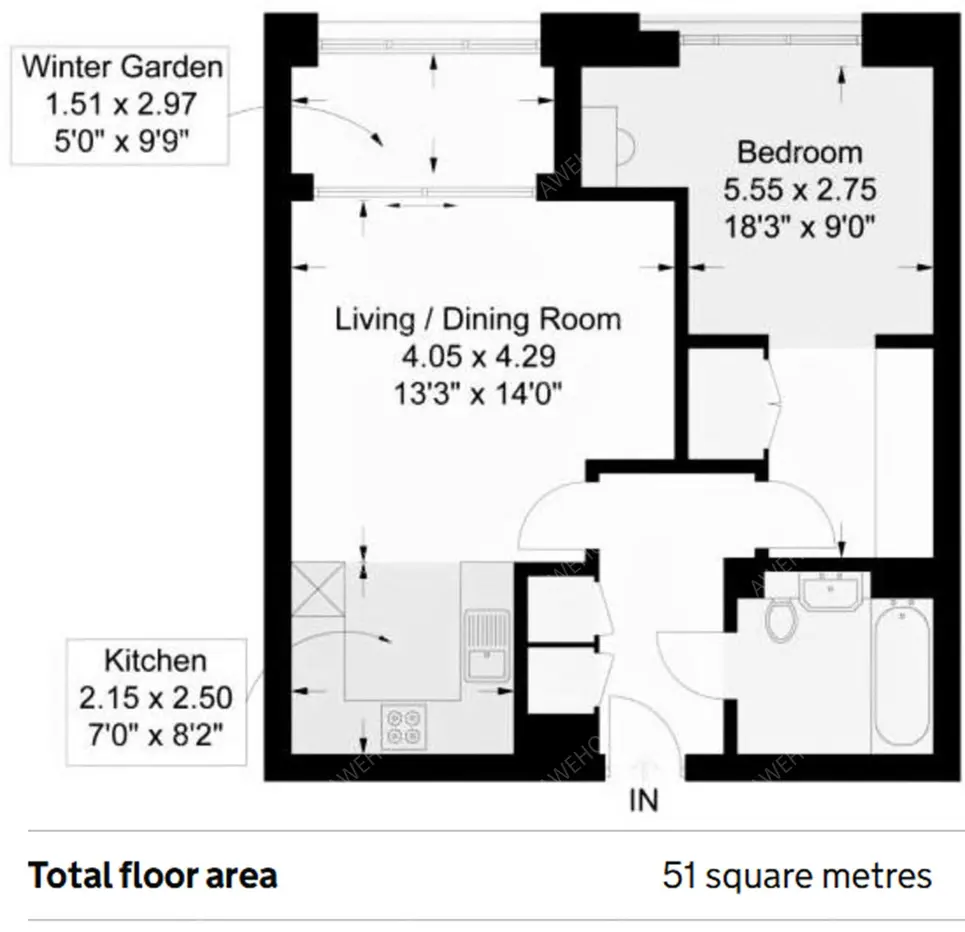 倫敦租房New Drum Street