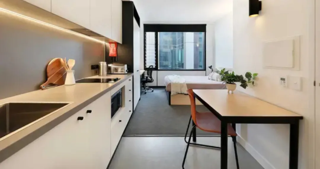 墨爾本City居然還有包bills帶空調的studio