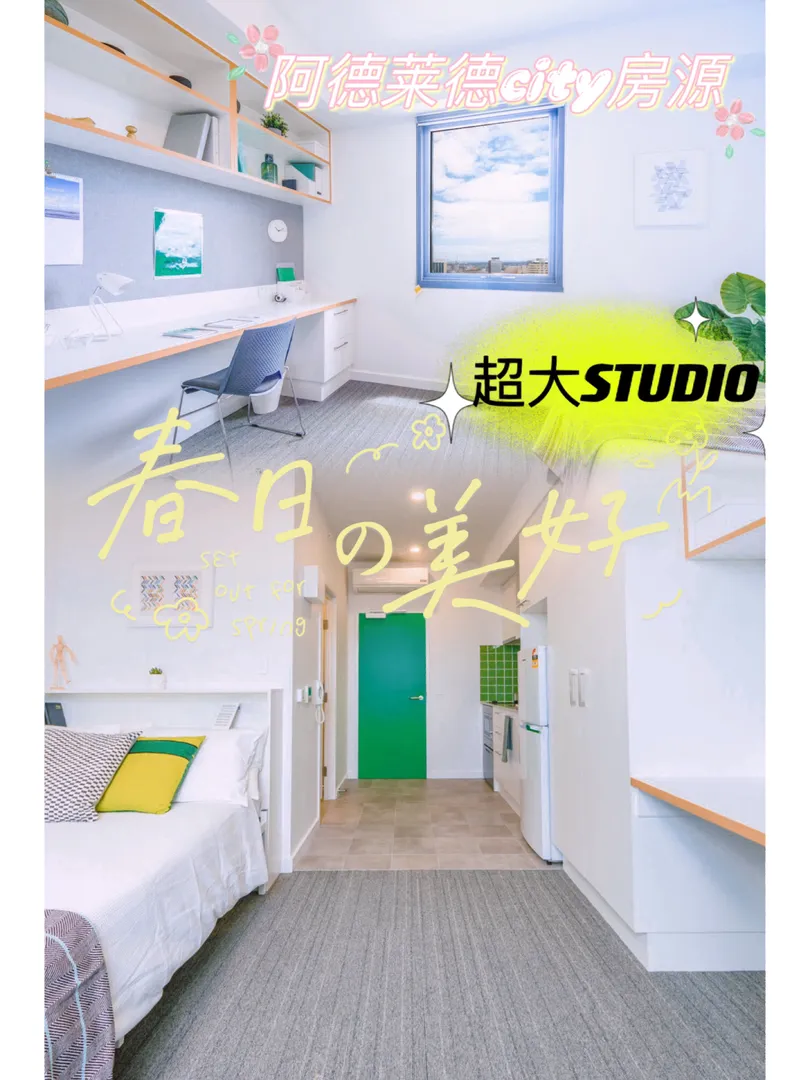 阿德莱德❤️‍🔥近期可入住的优质studio❤️‍🔥