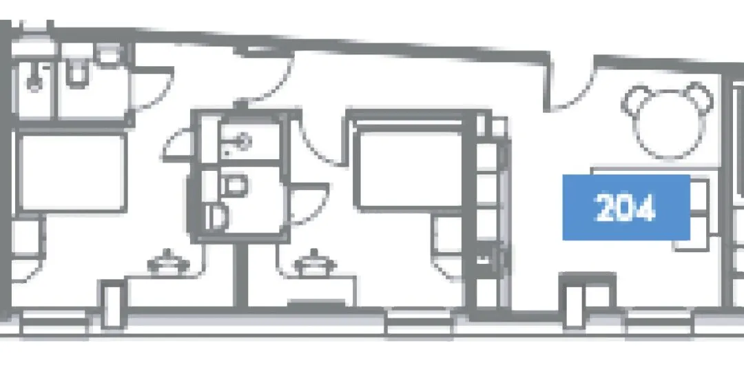 利兹学生公寓2b2b，仅此一套