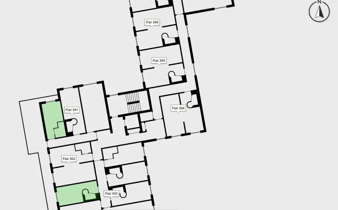 伦敦学生公寓2人 3人ensuite｜各有一间可选