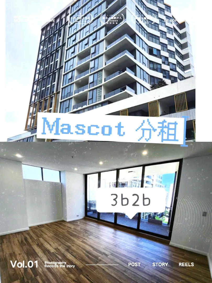 Mascot high-rise, second bedroom.