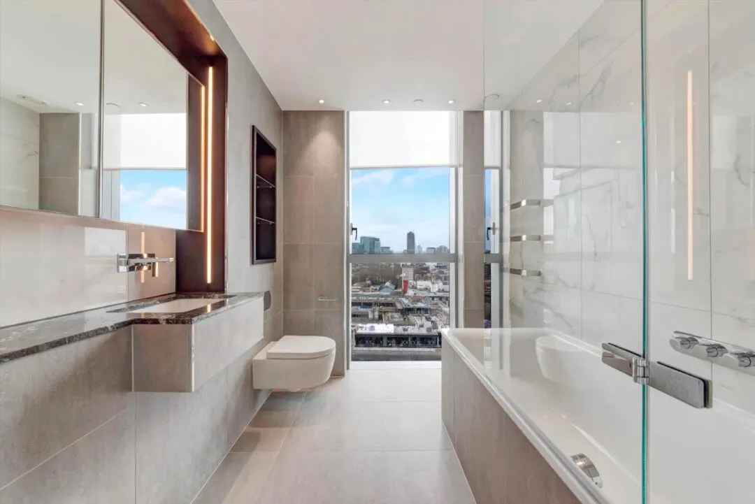 伦敦租房 250 City的超大落地窗的一居室哦！