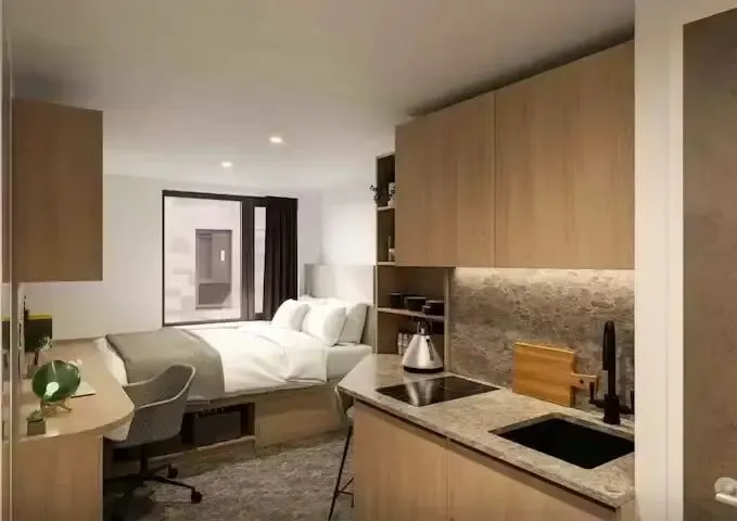 我居然在愛丁堡找到一個全新公寓的studio