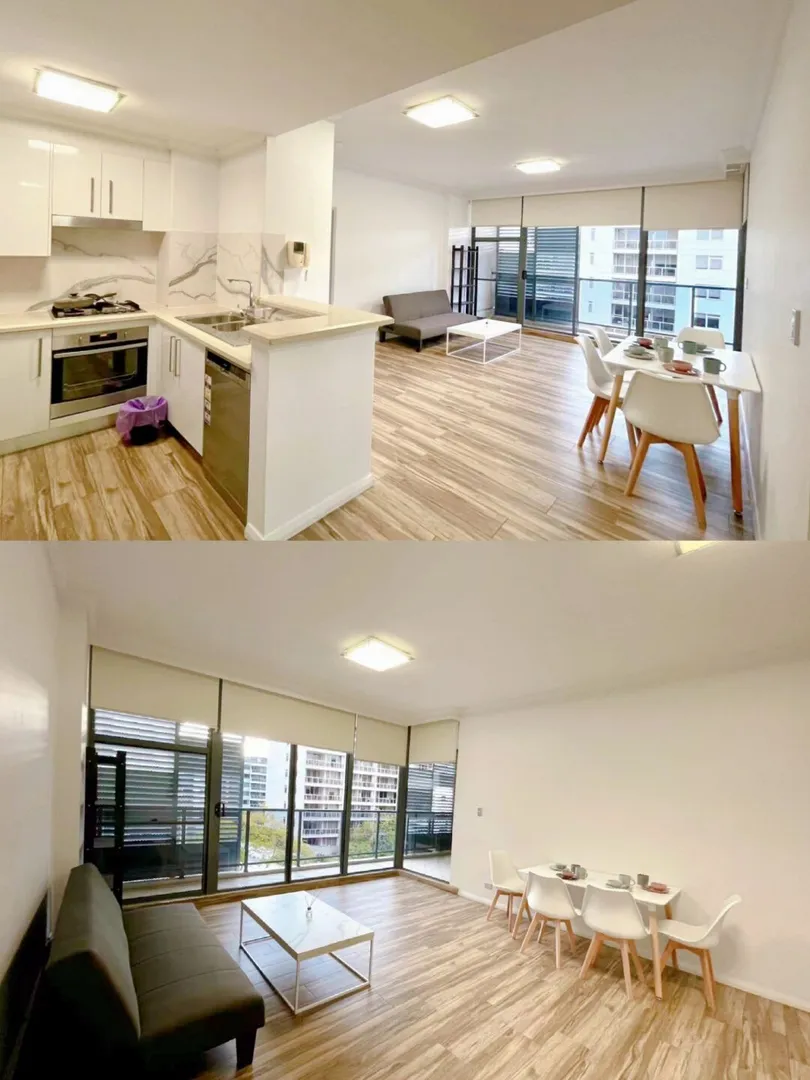 A 2-bedroom apartment for rent in Waterloo, Sydney is available for immediate move-in!