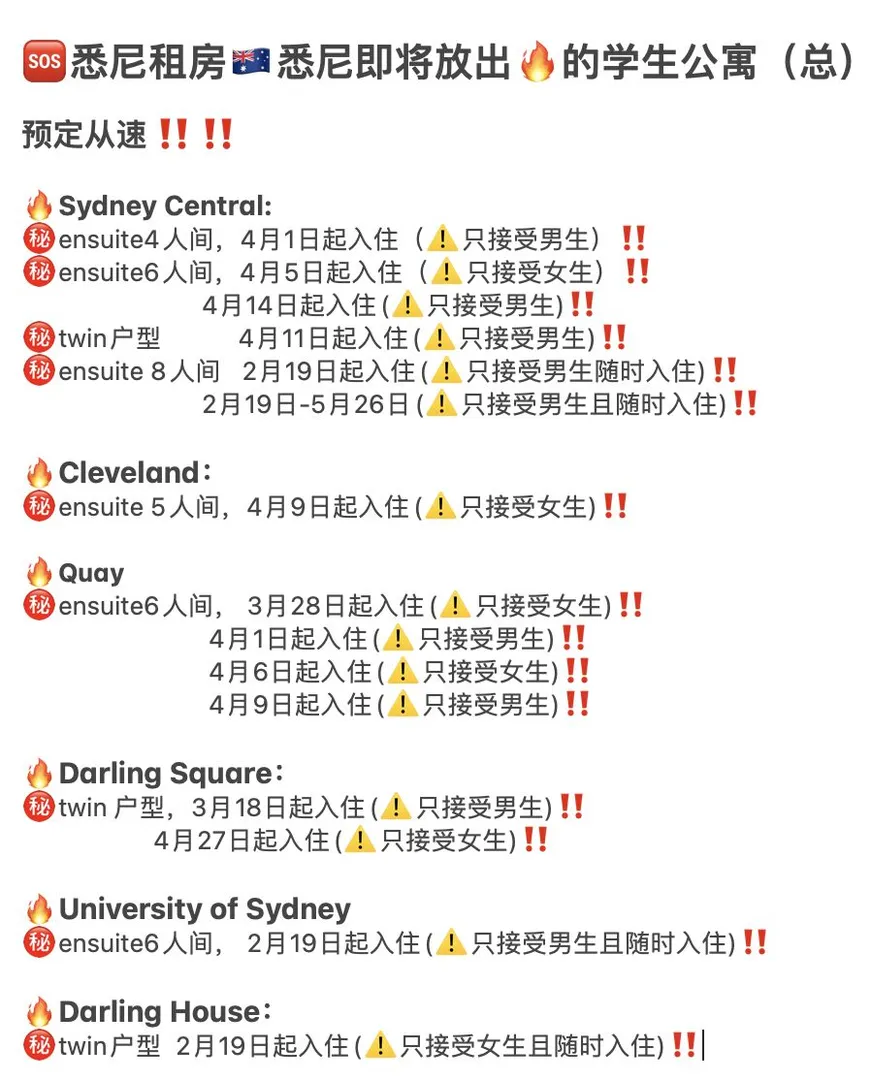 留学澳洲,悉尼租房,悉尼留学,悉尼留学生租房,悉尼大学租房,租房,租房日常,悉尼生活,澳洲租房