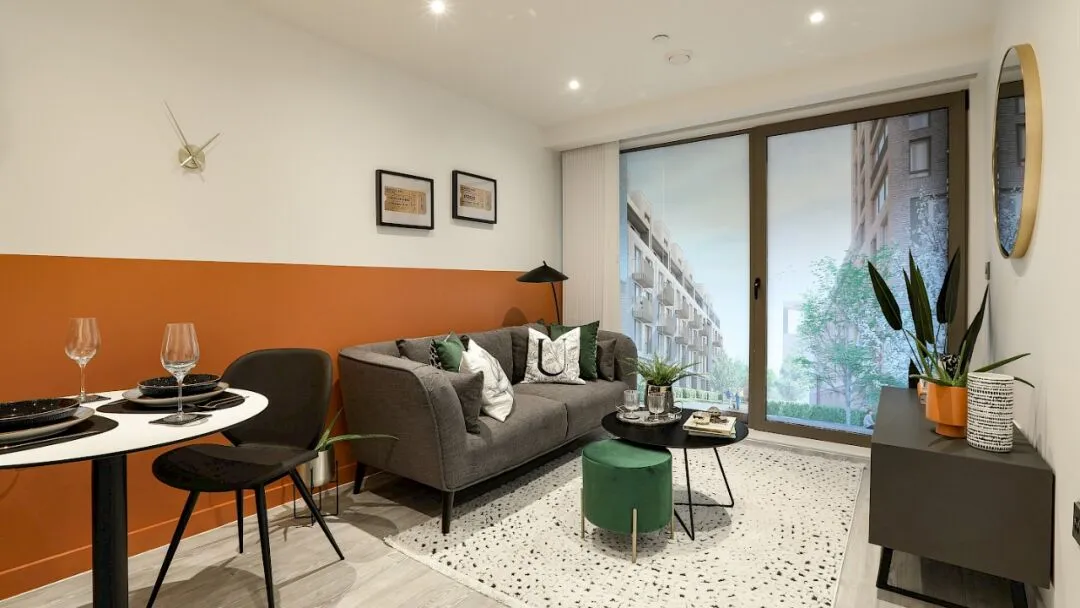 This 1-bedroom apartment in Manchester is definitely my type.