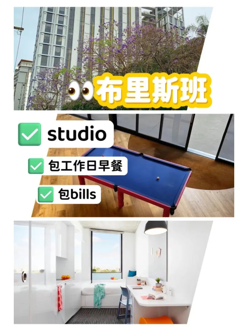 早餐学车UQ布里斯班Studio！🚌🥐