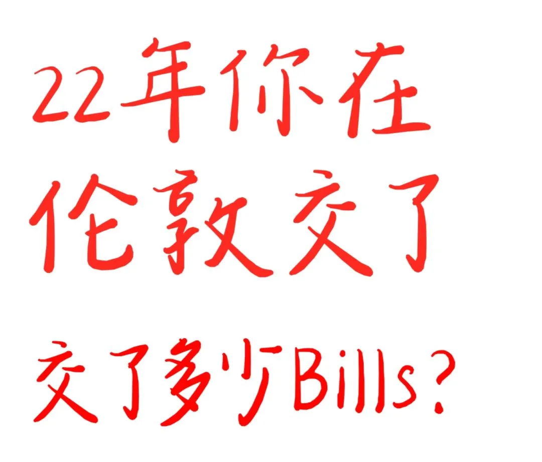 🇬🇧在伦敦租房bills快交不起了😭