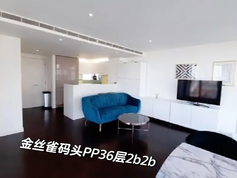 金丝雀码头36层PP网红楼2B2B 大落地窗绝美