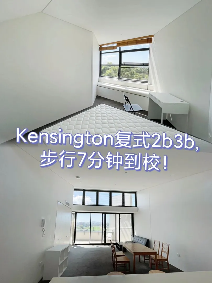 Kensington复式2b3b,步行7分钟到UNSW！