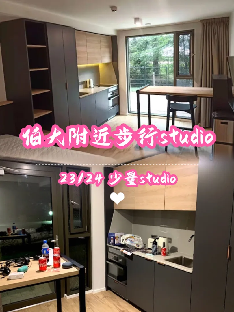 伯明翰大学步行可到的studio