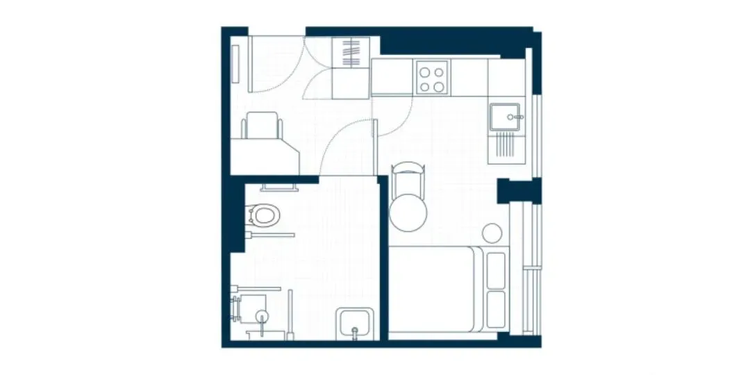 ucl east校區 步行16分 studio