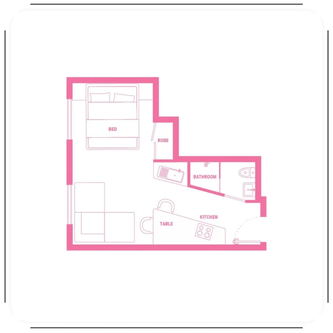 墨尔本租房｜有客厅的studio你见过吗❓