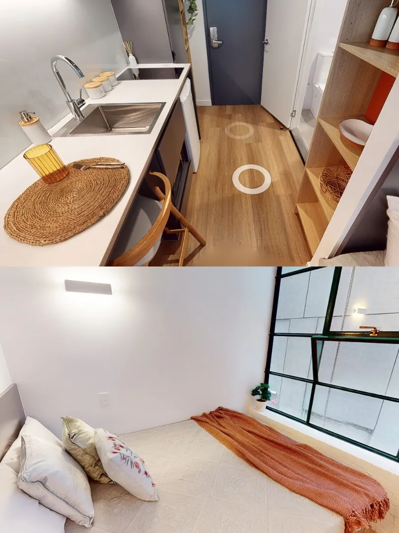 Melbourne panoramic window 1-bedroom apartment, utilities included (water, electricity, internet), $439 💸
