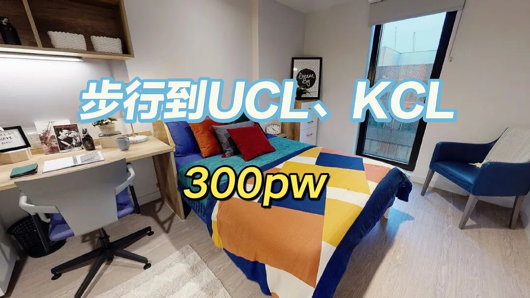 🇬🇧23fall可步行到UCL、KCL🚦300pw