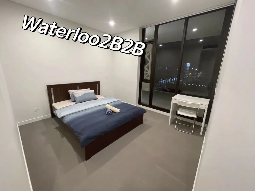 悉尼租房｜waterloo大落地窗2b2b 包家具包水