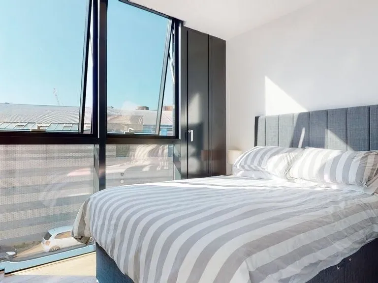 Don't rush to book the 53-square-meter one-bedroom apartment just yet.