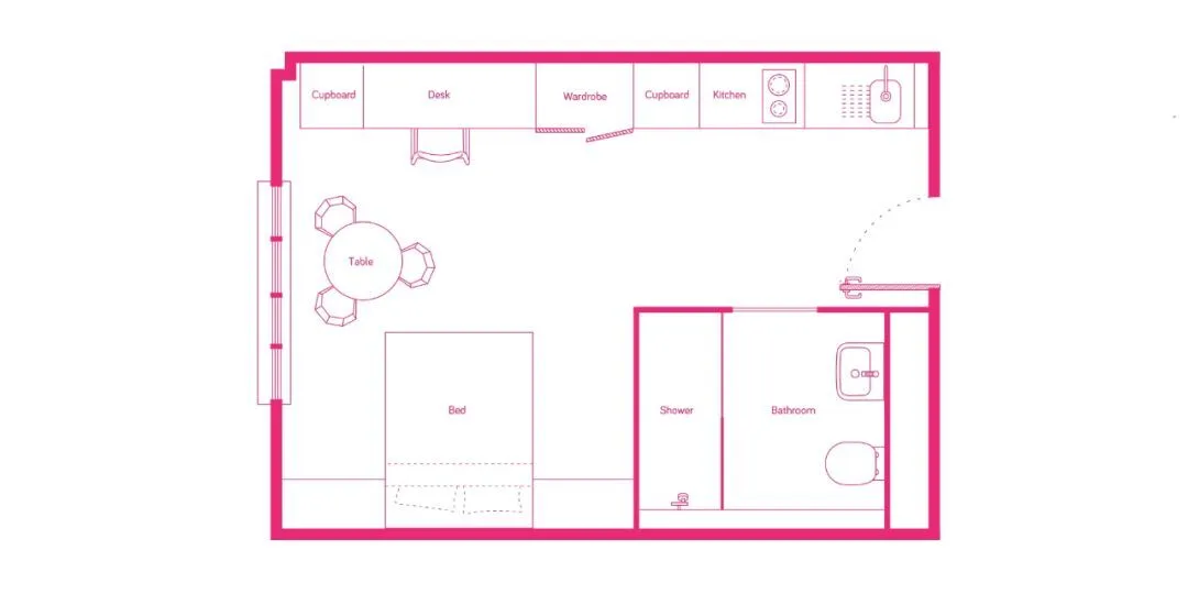 别慌，悉尼还有步行到大学的studio❗️