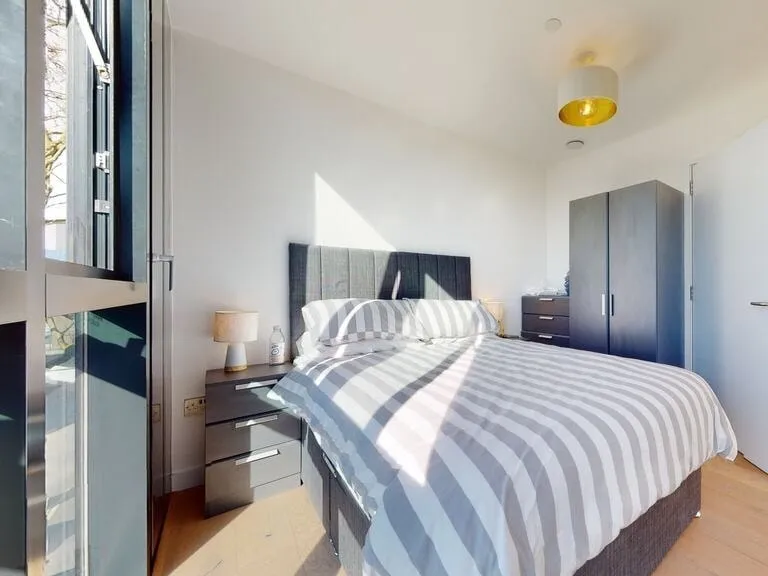 Don't rush to book the 53-square-meter one-bedroom apartment just yet.