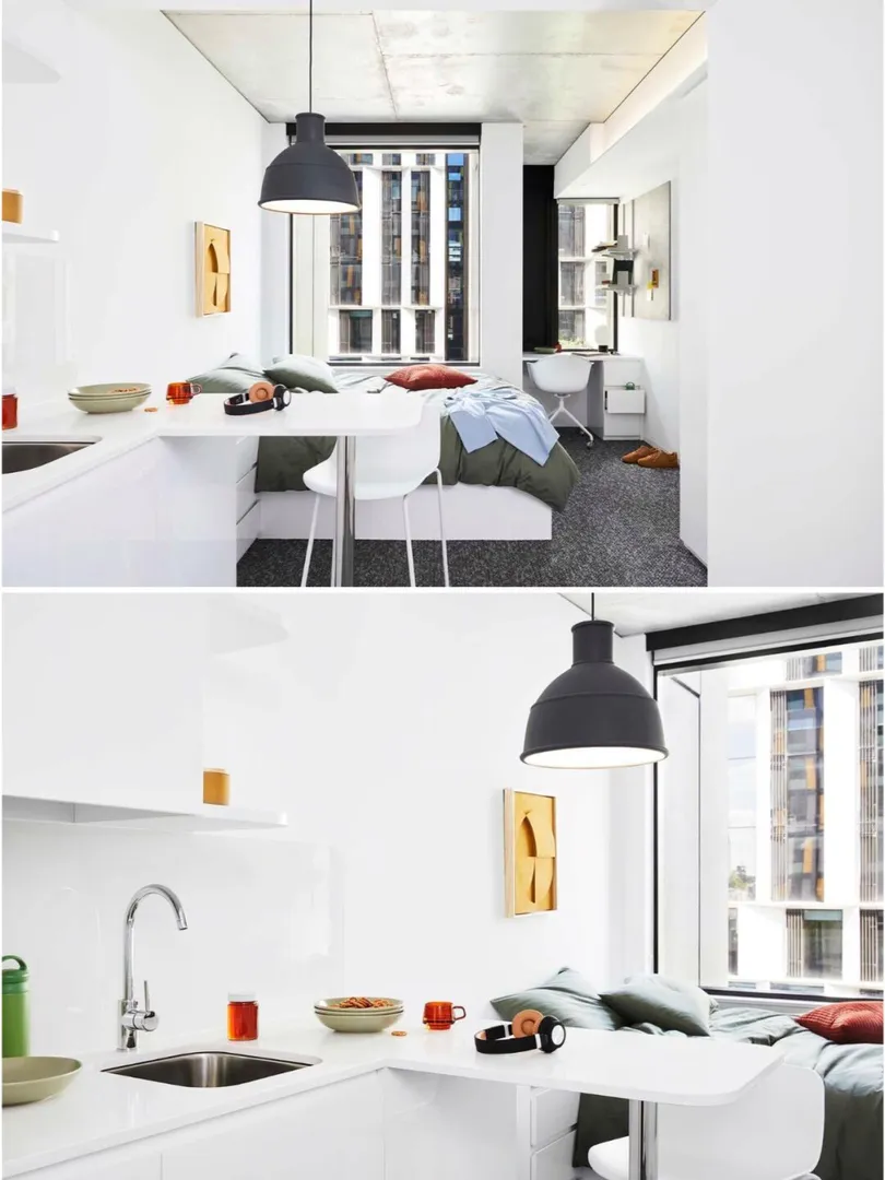 There are also stunning apartment layouts near Monash University with meal packages available!