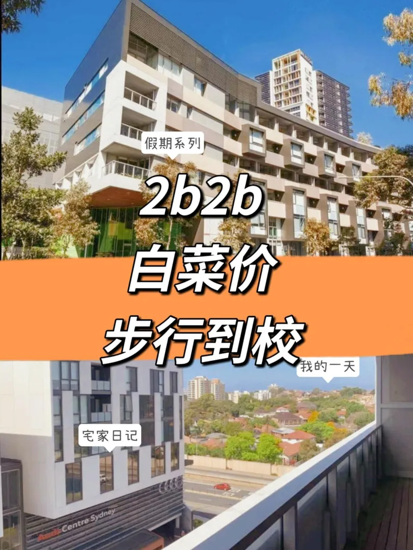 悉尼大学租房,悉尼留学生租房,新南威尔士租房,悉尼留学生活,新南威尔士大学开学季,新成屋板南線步行3分鐘,新南威尔士大学