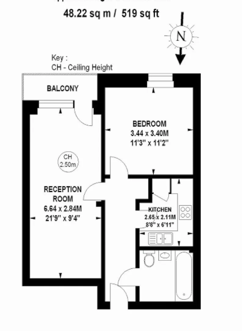 伦敦E1区9月1b/462pw