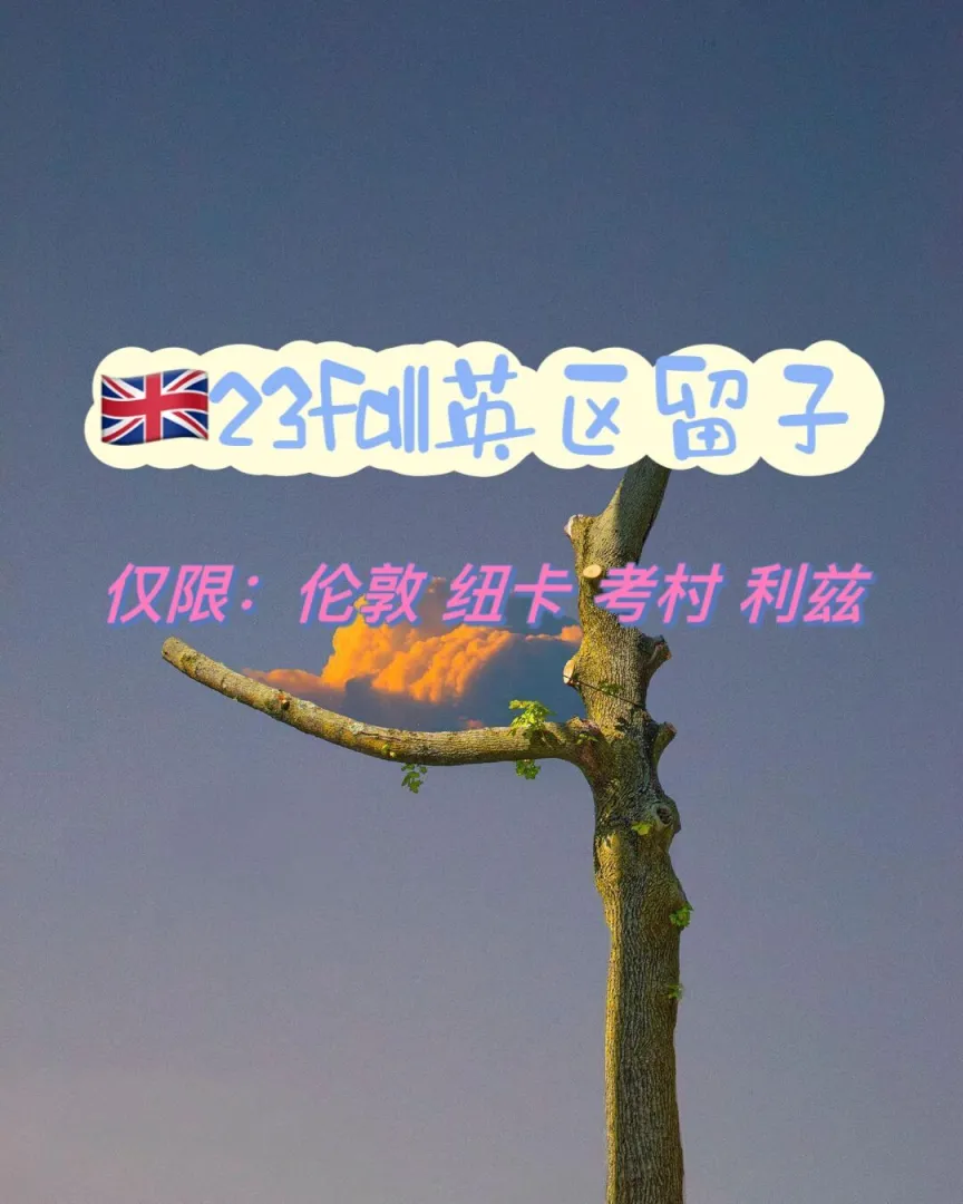 🇬🇧23fall英区留子集合啦