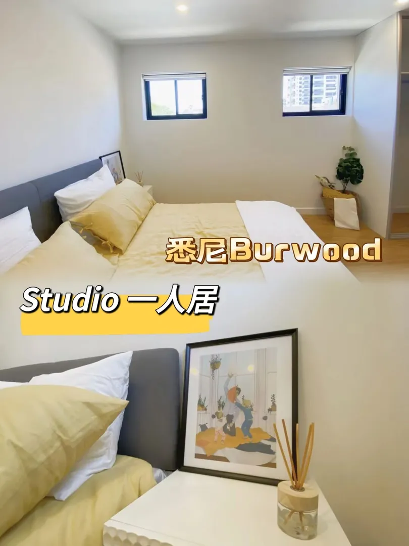 悉尼Burwood的studio真的香啊