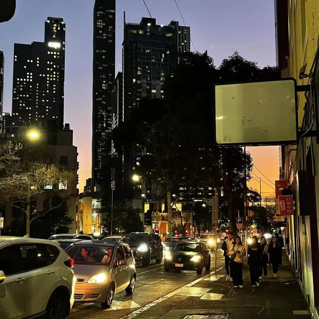 真的没有人喜欢😍墨尔本的夜景🌃嘛～