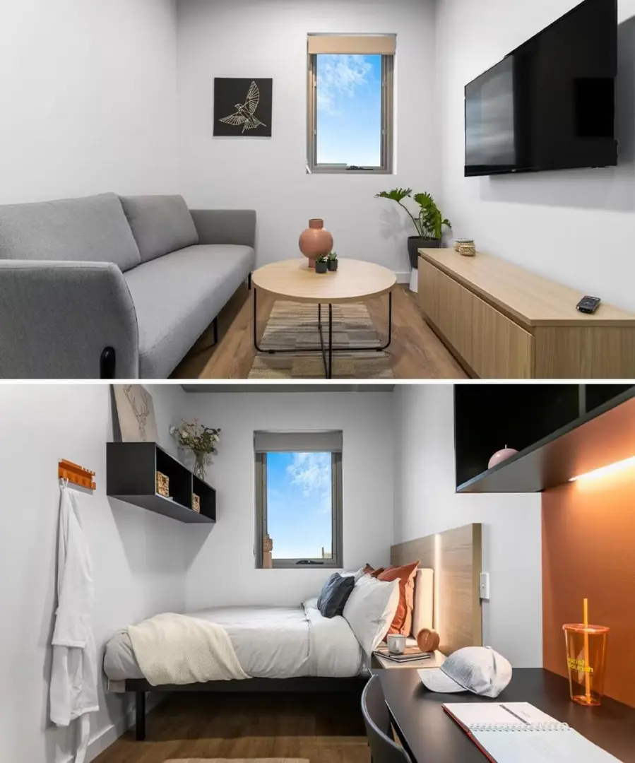 You can move into the apartment in Adelaide at the end of October.