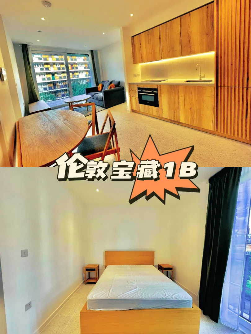 伦敦终于租到我的Dream Apartment 啦！🌹