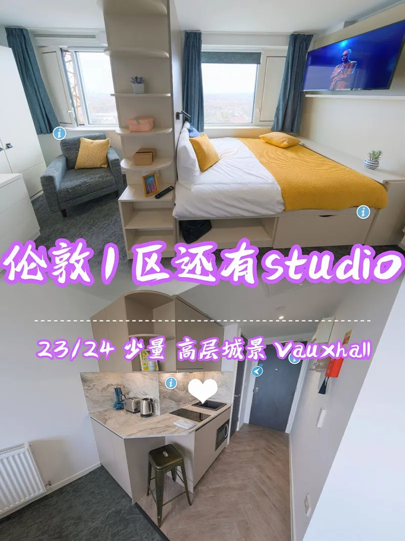 没想到伦敦特种兵极限找房蹲到1区studio