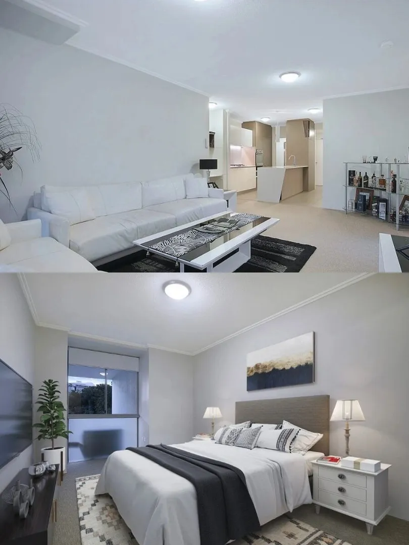 Amazing apartment in Brisbane! After seeing the interior, I want to move in right away.