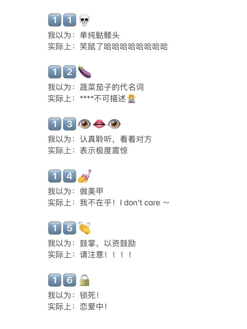 別不信，留學亂用emoji的人都👀