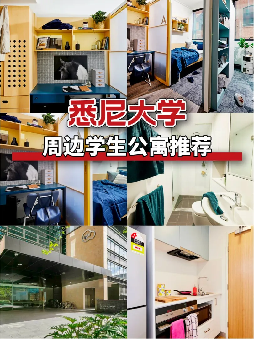 悉尼大学公寓合集，轻松了解公寓信息🏠