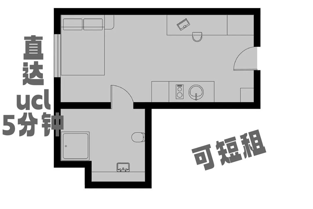 伦敦出短租啦❗白菜价，地铁直达ucl五分钟