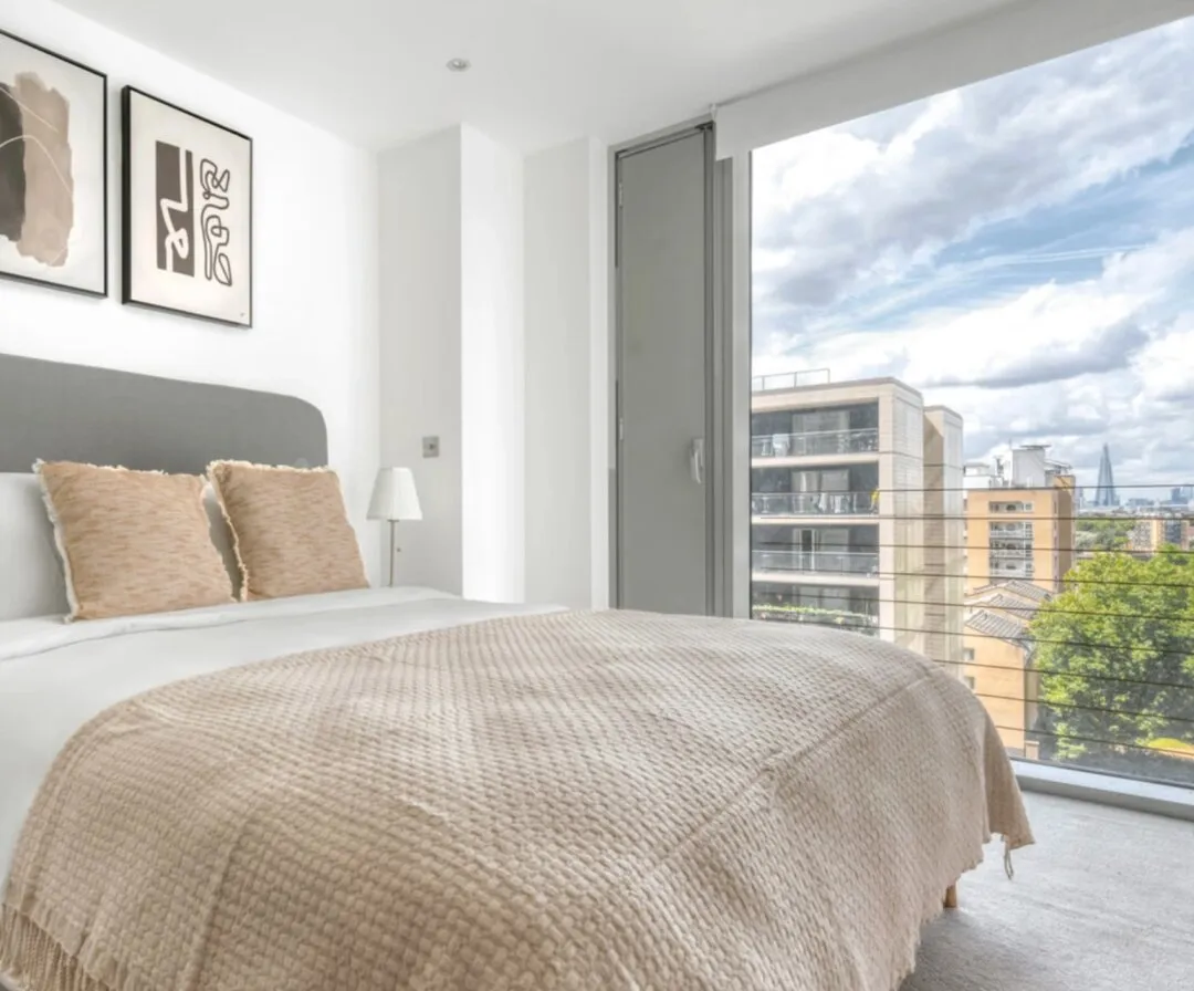 倫敦 Canary Wharf的1B 住河景房真的開心！