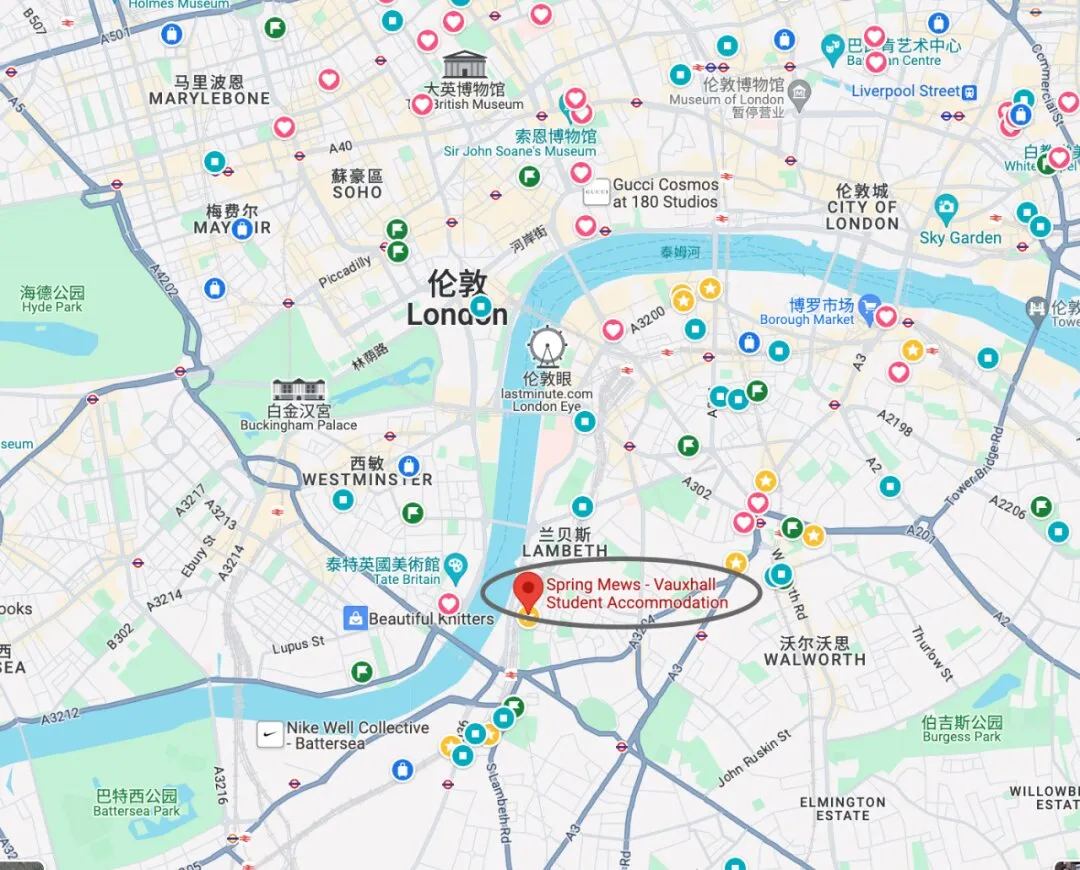 挑戰測評倫敦100個公寓！——vauxhall區域