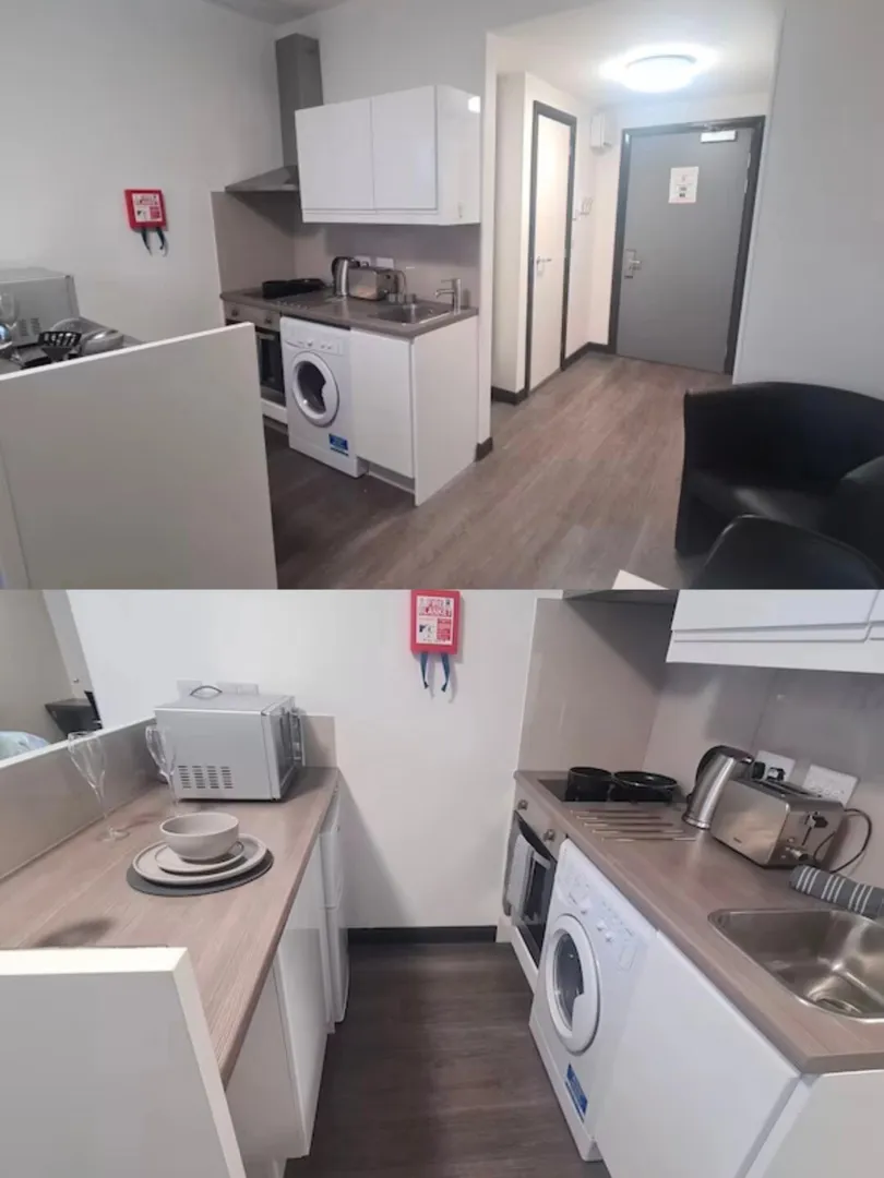 🇬🇧紐卡學姐帶你們看帶獨立洗衣機🏠