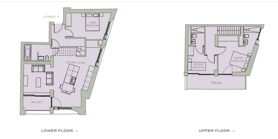 新伦敦❗️带阳台loft房源🏘️