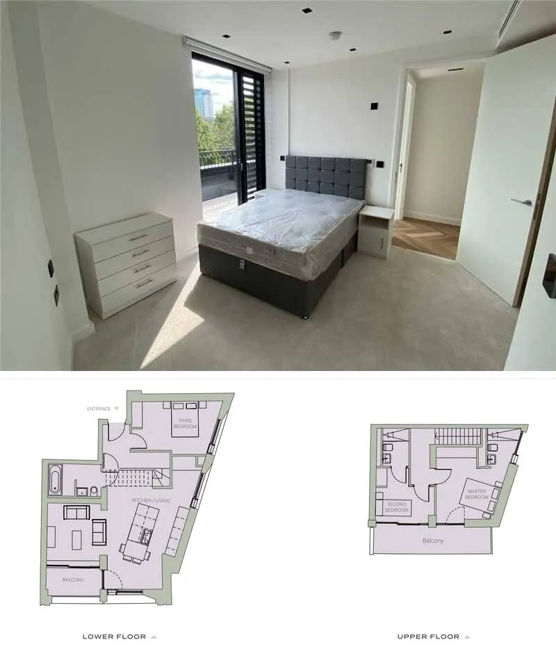 新倫敦❗️帶陽台loft房源🏘️