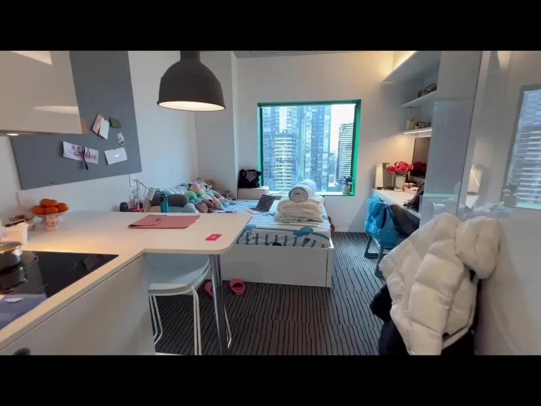 莫納什，studio一個人住尊嘟很舒服呀!