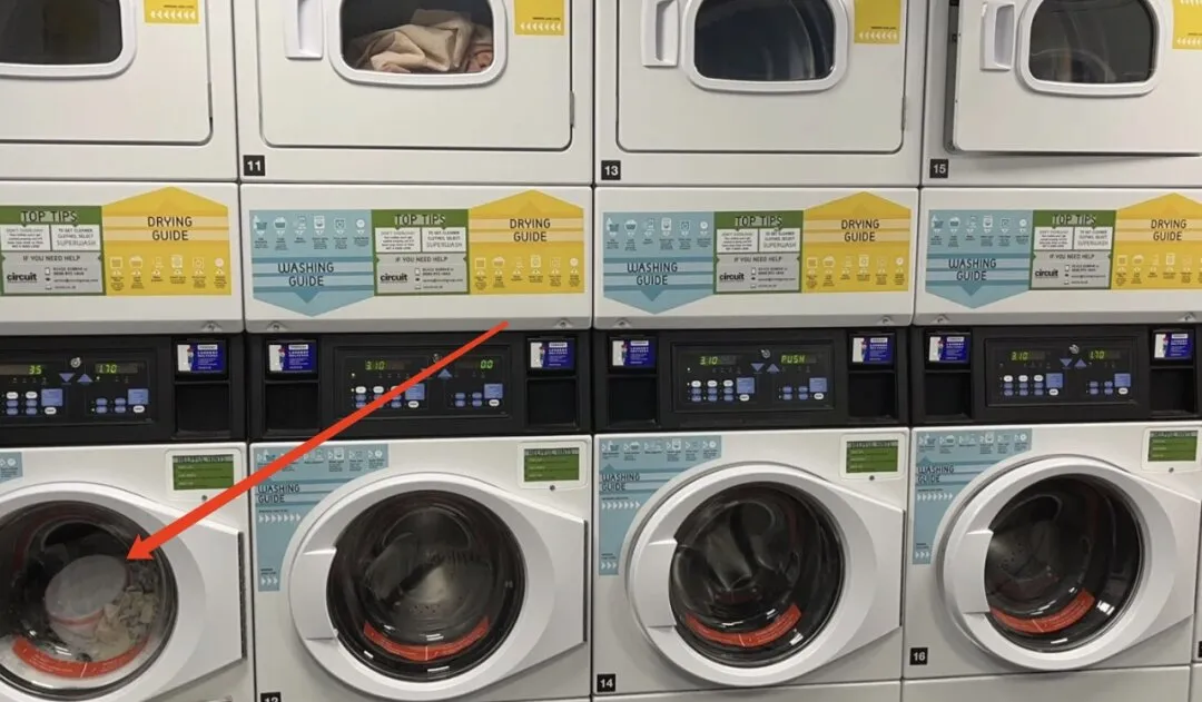 It's really difficult to imagine what British people would put in the washing machine.