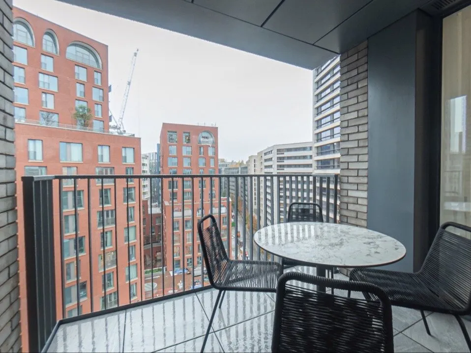 伦敦一区的新公寓，带阳台的1b2b3b🈶️