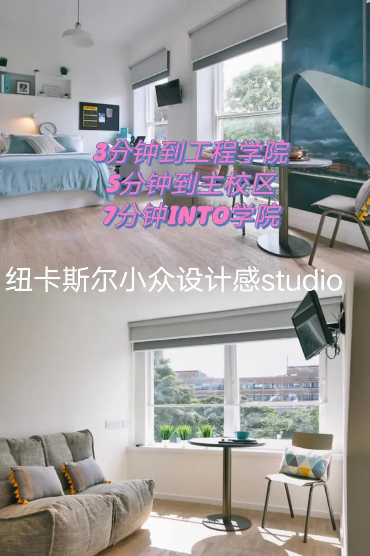 纽卡租房,纽卡学生公寓,纽卡斯尔大学租房,纽卡studio求租