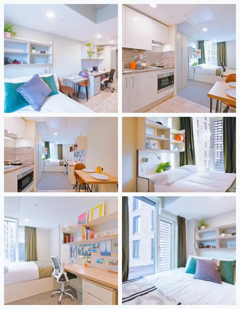 謝菲爾德住進了理想Studio，風景好，房間大