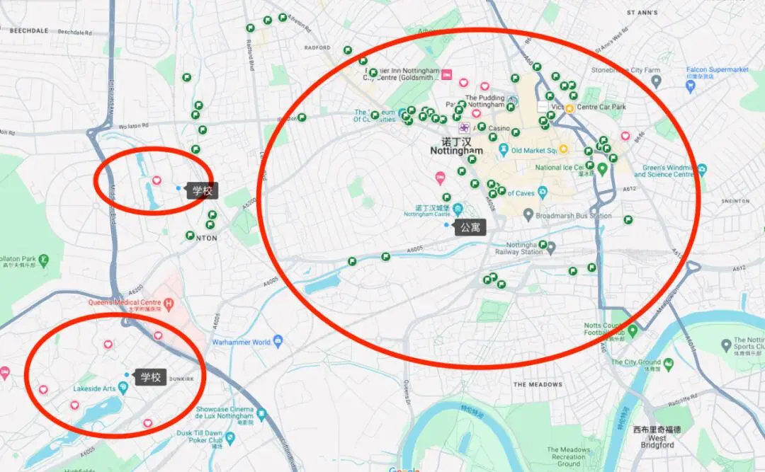 诺丁汉住宿公攻略，城市➕热门公寓盘点❗️